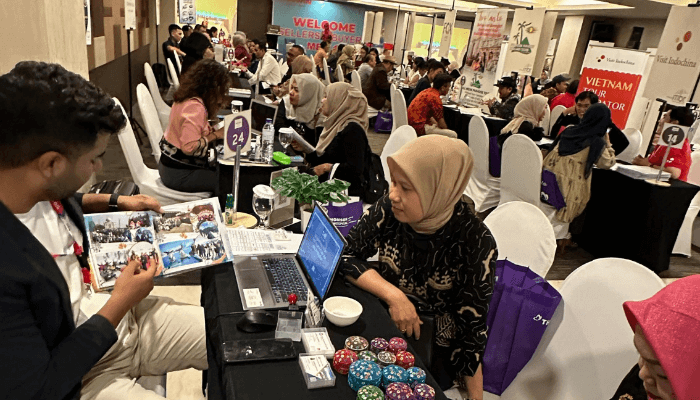 Suasana ASTEX 2025, forum travel agent pertama di Medan.